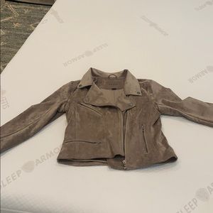 Blank NYC faux suede jacket